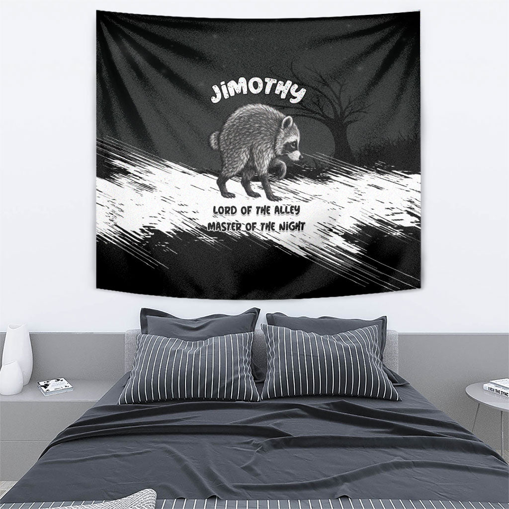 Jimothy Raccoon Seattle 2026 Tapestry Lord Of The Alley Master Of The Night