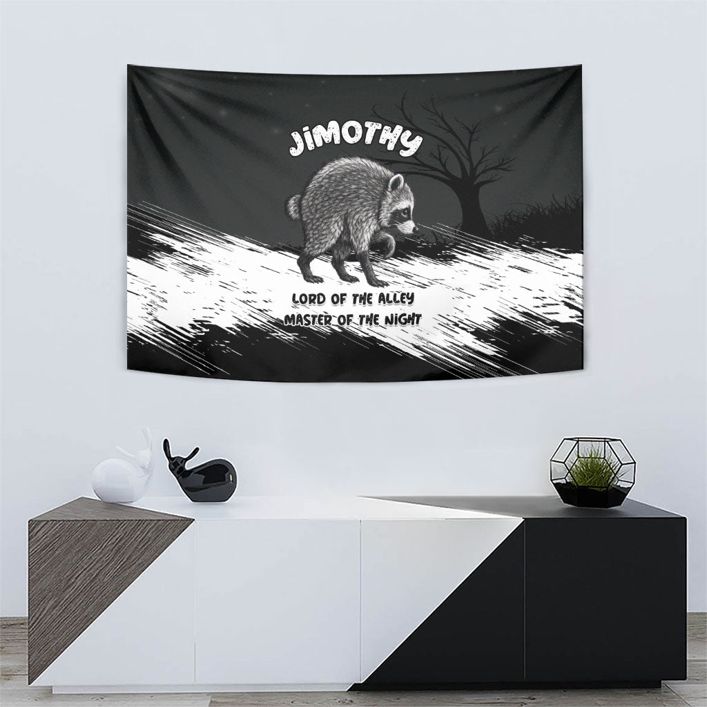 Jimothy Raccoon Seattle 2026 Tapestry Lord Of The Alley Master Of The Night