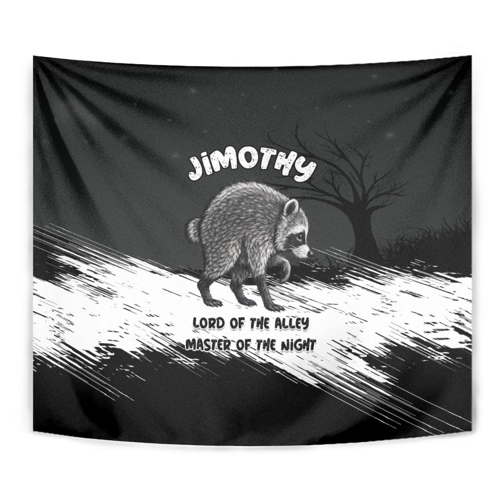 Jimothy Raccoon Seattle 2026 Tapestry Lord Of The Alley Master Of The Night