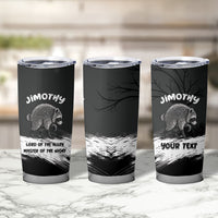 Personalized Jimothy Raccoon Seattle 2026 Tumbler Cup Lord Of The Alley Master Of The Night