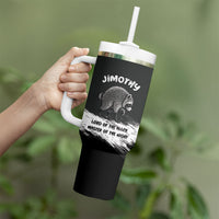 Personalized Jimothy Raccoon Seattle 2026 Tumbler With Handle Lord Of The Alley Master Of The Night
