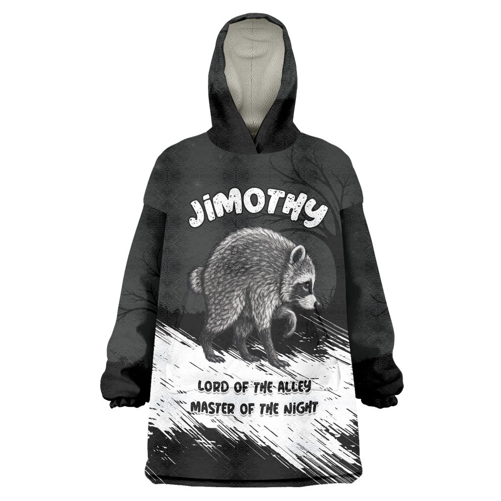 Personalized Jimothy Raccoon Seattle 2026 Wearable Blanket Hoodie Lord Of The Alley Master Of The Night