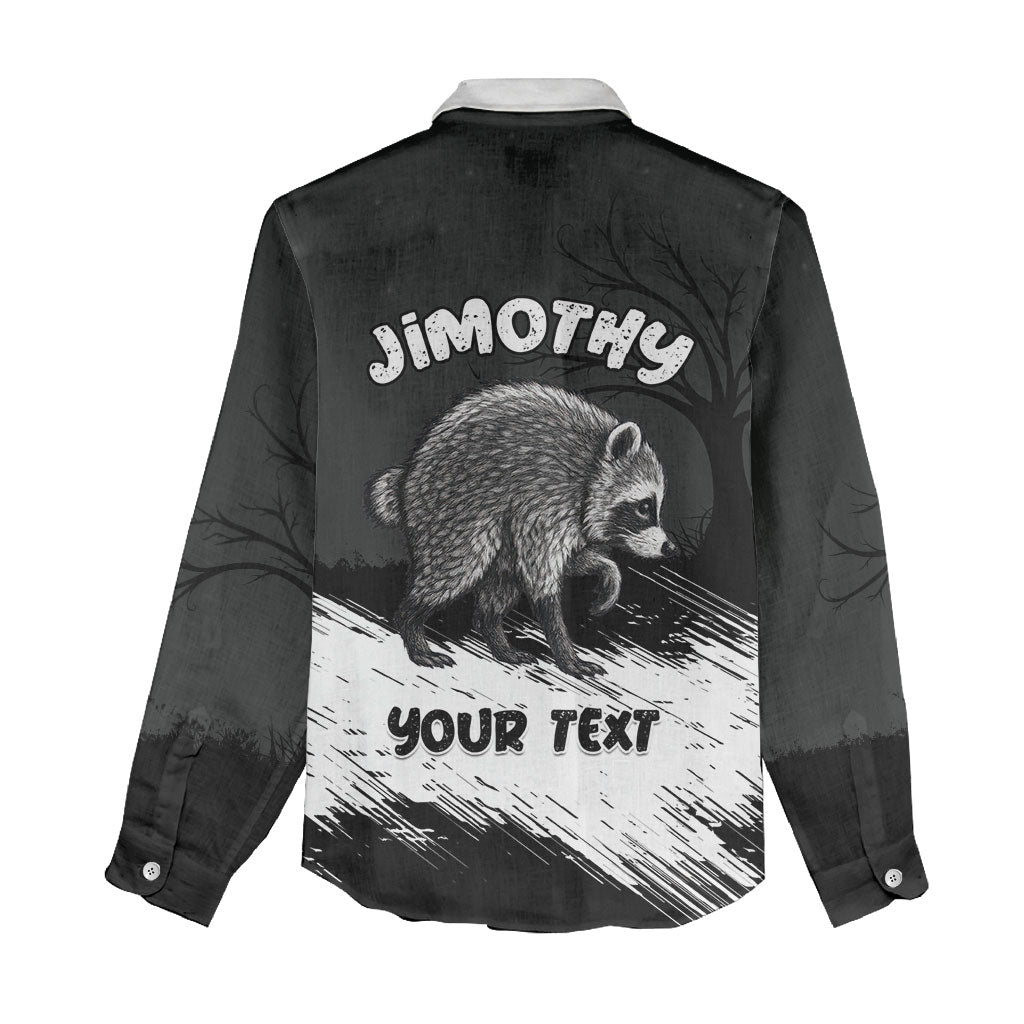 Personalized Jimothy Raccoon Seattle 2026 Women Casual Shirt Lord Of The Alley Master Of The Night