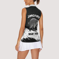 Personalized Jimothy Raccoon Seattle 2026 Women Sleeveless Polo Shirt Lord Of The Alley Master Of The Night