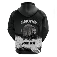 Personalized Jimothy Raccoon Seattle 2026 Zip Hoodie Lord Of The Alley Master Of The Night