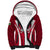 Wales Rugby Sherpa Hoodie Three Feathers Dragon 2023 World Cup - Wonder Print Shop