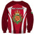 Wales Rugby Sweatshirt Three Feathers Dragon 2023 World Cup - Wonder Print Shop