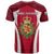 Wales Rugby T Shirt Three Feathers Dragon 2023 World Cup - Wonder Print Shop