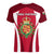Wales Rugby Women V Neck T Shirt Three Feathers Dragon 2023 World Cup - Wonder Print Shop