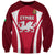 Custom Wales Rugby Sweatshirt Three Feathers Dragon 2023 World Cup - Wonder Print Shop