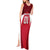 Custom Wales Rugby Tank Maxi Dress Three Feathers Dragon 2023 World Cup - Wonder Print Shop