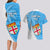 Fiji Rugby Couples Matching Long Sleeve Bodycon Dress and Hawaiian Shirt Come On Fijian Tapa Pattern - Wonder Print Shop