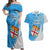 Fiji Rugby Couples Matching Off Shoulder Maxi Dress and Hawaiian Shirt Come On Fijian Tapa Pattern - Wonder Print Shop