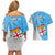 Fiji Rugby Couples Matching Off Shoulder Short Dress and Hawaiian Shirt Come On Fijian Tapa Pattern - Wonder Print Shop