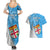 Fiji Rugby Couples Matching Summer Maxi Dress and Hawaiian Shirt Come On Fijian Tapa Pattern - Wonder Print Shop