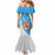 Fiji Rugby Mermaid Dress Come On Fijian Tapa Pattern - Wonder Print Shop