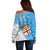 Fiji Rugby Off Shoulder Sweater Come On Fijian Tapa Pattern - Wonder Print Shop