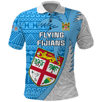 Fiji Rugby Polo Shirt Come On Fijian Tapa Pattern - Wonder Print Shop