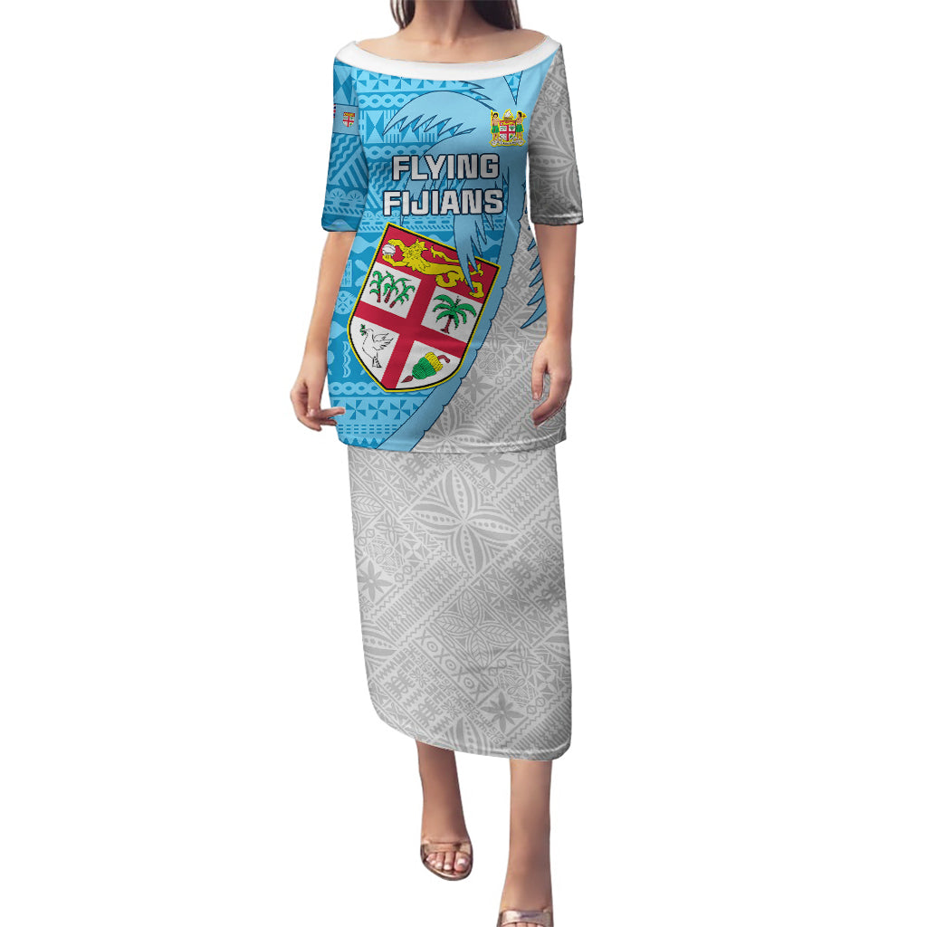 Fiji Rugby Puletasi Come On Fijian Tapa Pattern - Wonder Print Shop