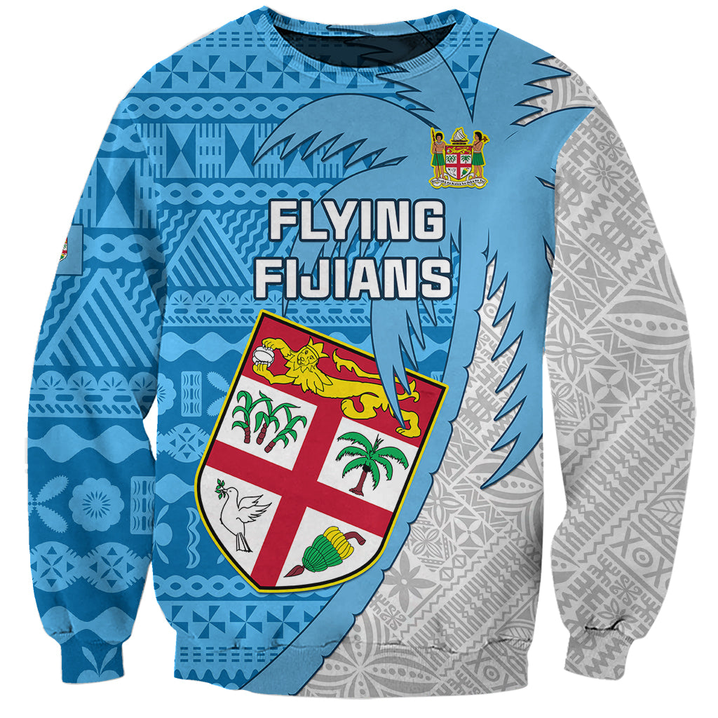 Fiji Rugby Sweatshirt Come On Fijian Tapa Pattern - Wonder Print Shop