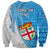 Fiji Rugby Sweatshirt Come On Fijian Tapa Pattern - Wonder Print Shop