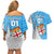 Custom Fiji Rugby Couples Matching Off Shoulder Short Dress and Hawaiian Shirt Come On Fijian Tapa Pattern - Wonder Print Shop