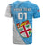 Custom Fiji Rugby T Shirt Come On Fijian Tapa Pattern - Wonder Print Shop