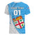 Custom Fiji Rugby Women V Neck T Shirt Come On Fijian Tapa Pattern - Wonder Print Shop