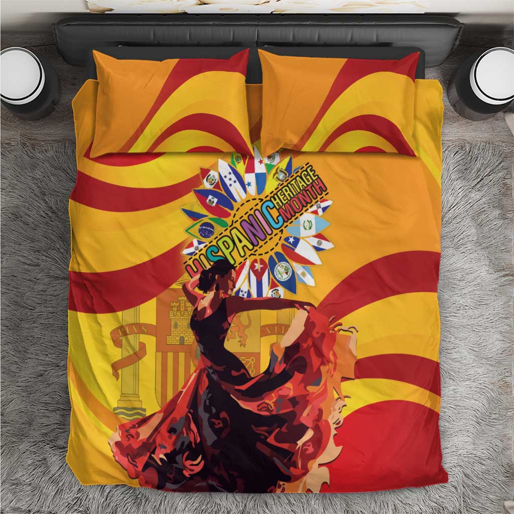 Hispanic Heritage Month Bedding Set Espana Flamenco - Wonder Print Shop