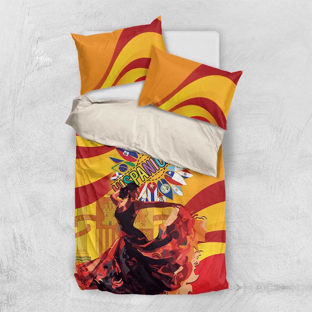 Hispanic Heritage Month Bedding Set Espana Flamenco - Wonder Print Shop