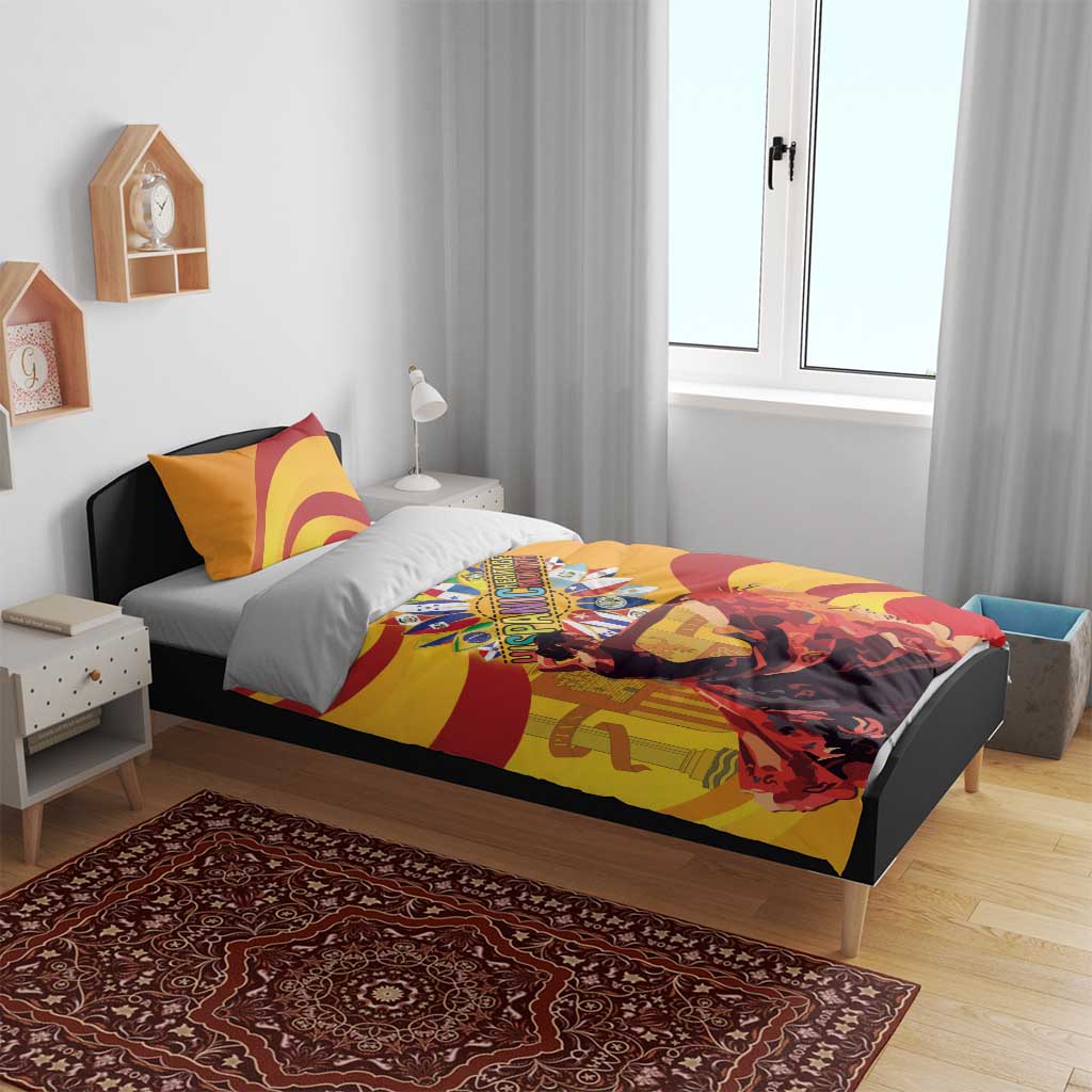 Hispanic Heritage Month Bedding Set Espana Flamenco - Wonder Print Shop