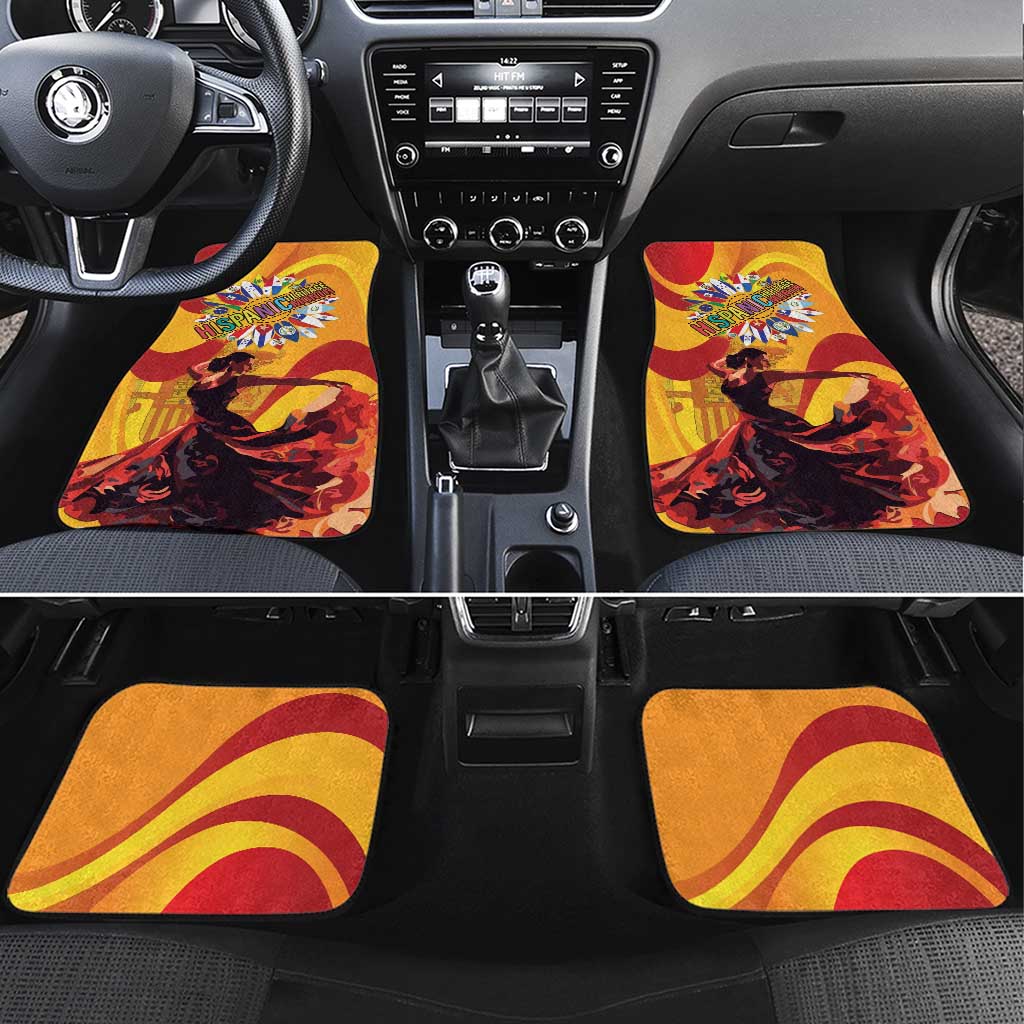 Hispanic Heritage Month Car Mats Espana Flamenco - Wonder Print Shop