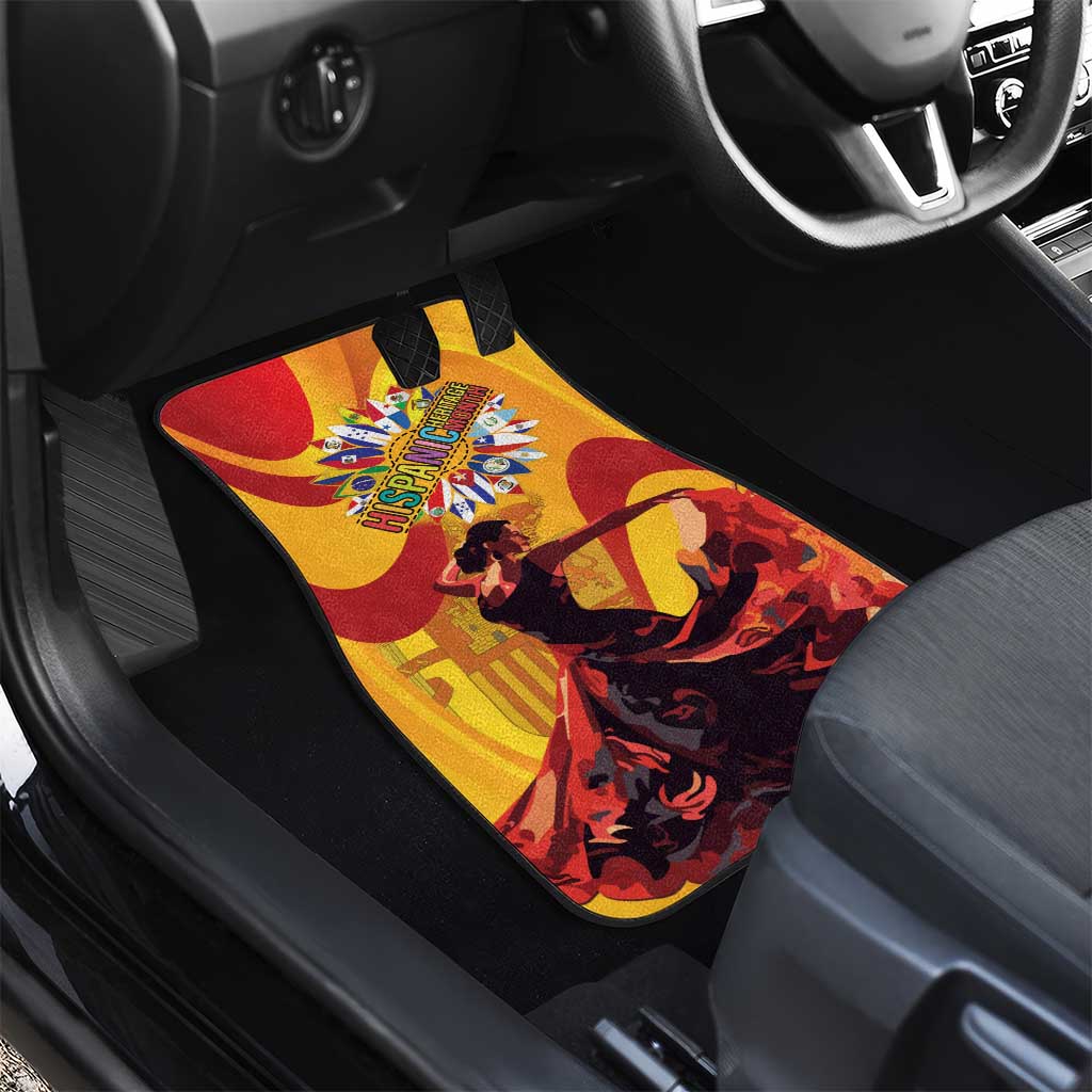 Hispanic Heritage Month Car Mats Espana Flamenco - Wonder Print Shop