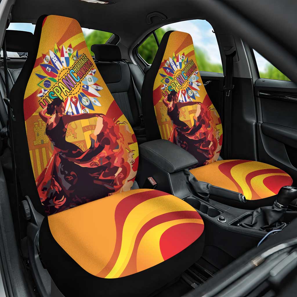 Hispanic Heritage Month Car Seat Cover Espana Flamenco - Wonder Print Shop