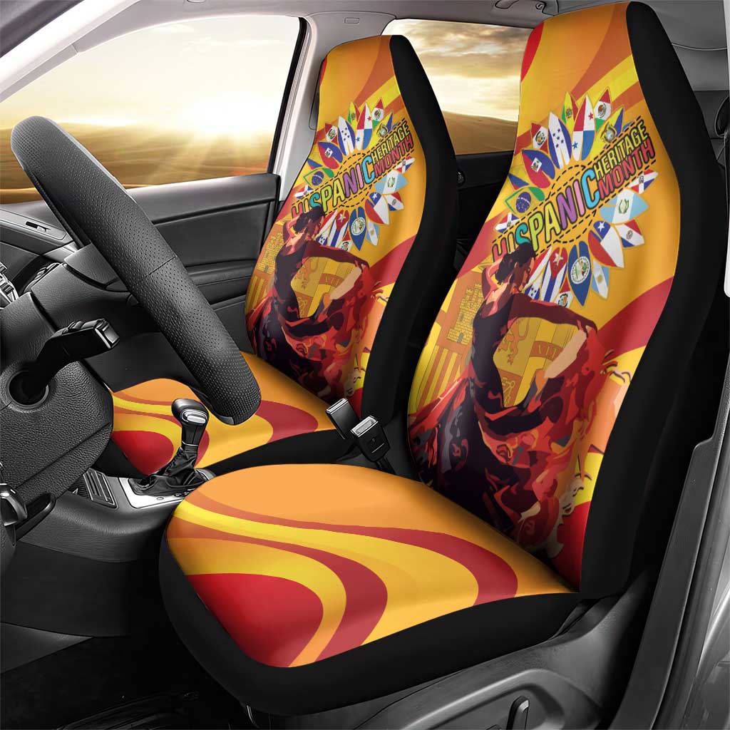 Hispanic Heritage Month Car Seat Cover Espana Flamenco - Wonder Print Shop