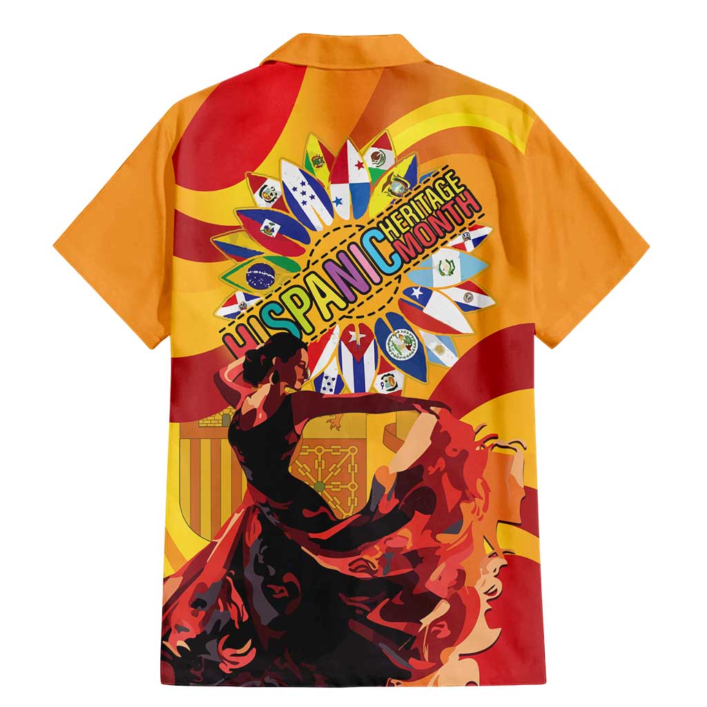 Hispanic Heritage Month Family Matching Mermaid Dress and Hawaiian Shirt Espana Flamenco - Wonder Print Shop