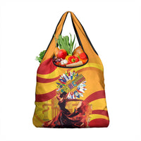 Hispanic Heritage Month Grocery Bag Espana Flamenco
