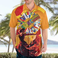 Hispanic Heritage Month Hawaiian Shirt Espana Flamenco - Wonder Print Shop