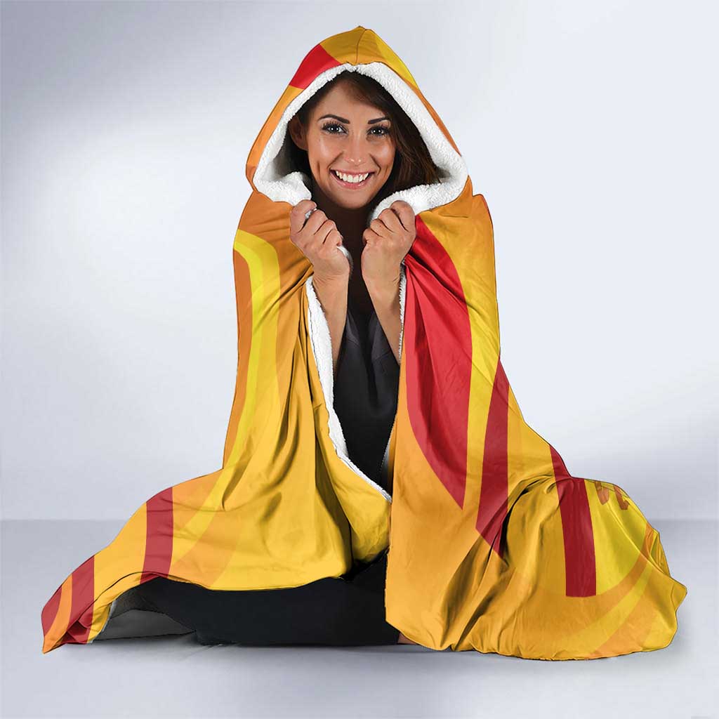 Hispanic Heritage Month Hooded Blanket Espana Flamenco