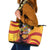 Hispanic Heritage Month Leather Tote Bag Espana Flamenco - Wonder Print Shop