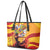 Hispanic Heritage Month Leather Tote Bag Espana Flamenco - Wonder Print Shop