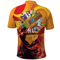 Hispanic Heritage Month Polo Shirt Espana Flamenco - Wonder Print Shop