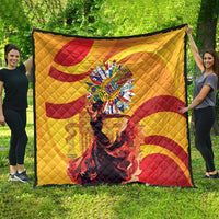 Hispanic Heritage Month Quilt Espana Flamenco - Wonder Print Shop