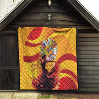 Hispanic Heritage Month Quilt Espana Flamenco - Wonder Print Shop