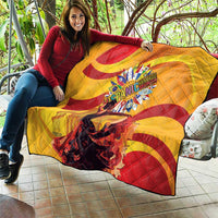 Hispanic Heritage Month Quilt Espana Flamenco - Wonder Print Shop