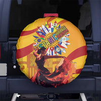 Hispanic Heritage Month Spare Tire Cover Espana Flamenco - Wonder Print Shop