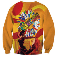 Hispanic Heritage Month Sweatshirt Espana Flamenco - Wonder Print Shop