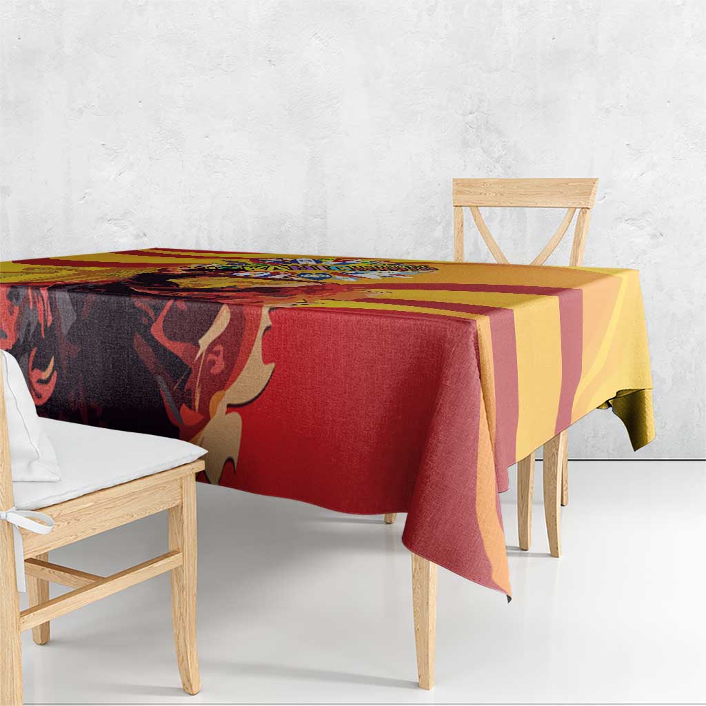 Hispanic Heritage Month Tablecloth Espana Flamenco - Wonder Print Shop