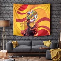 Hispanic Heritage Month Tapestry Espana Flamenco - Wonder Print Shop