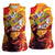 Hispanic Heritage Month Women Sleeveless Polo Shirt Espana Flamenco - Wonder Print Shop